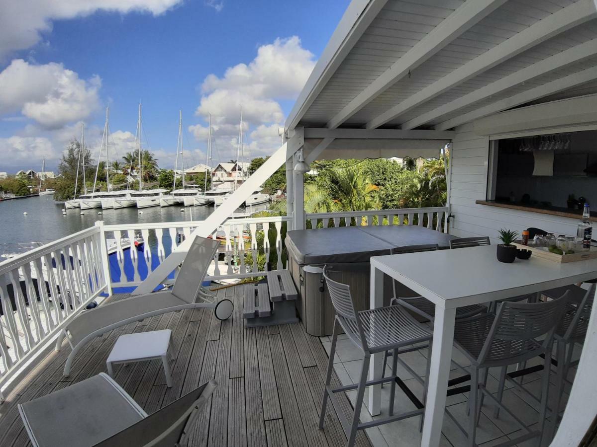 Vue Mer - Duplex F4 Marina Du Gosier Ле-Гозьє Екстер'єр фото
